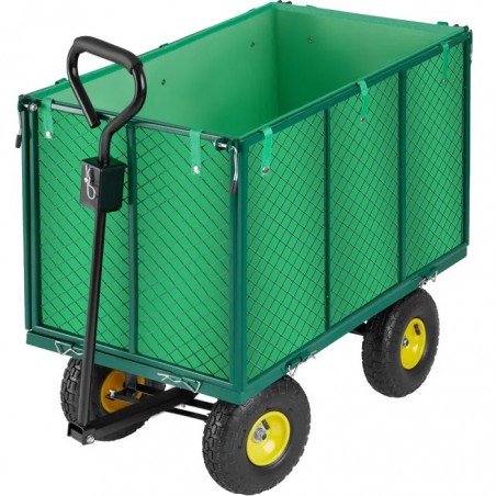 TECTAKE Chariot de jardin 544 kg