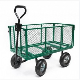 Chariot de jardin métal pliable XXL