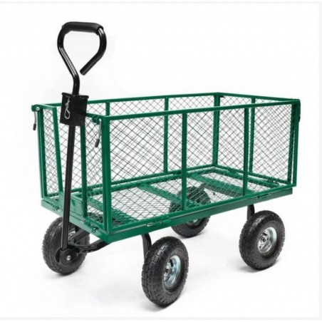 Chariot de jardin métal pliable XXL