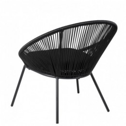 PAPAYO Chaise lounge noir