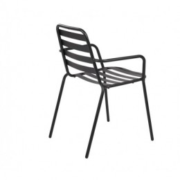 LIVA Chaise bistrot noir