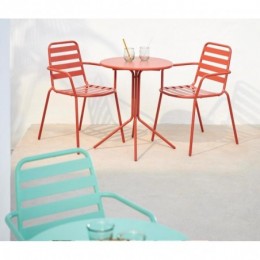 LIVA Chaise bistrot terre cuite