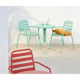 LIVA Chaise bistrot aqua