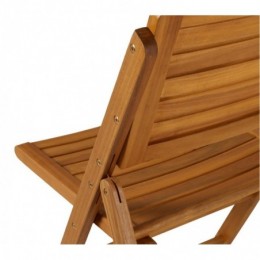 BAMBAM Chaise pliante naturel