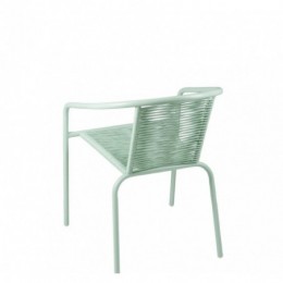 VERONA Chaise empilable aqua