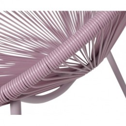 ACAPULCO Chaise lounge mauve