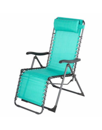 Fauteuil relax de jardin SILOS Émeraude