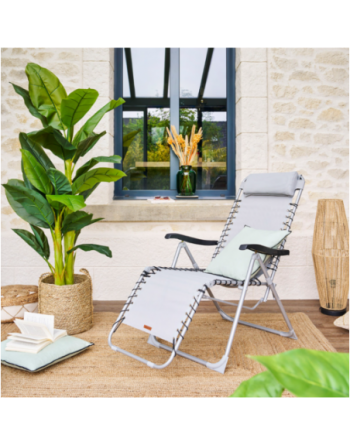 Fauteuil relax de jardin SILOS Galet