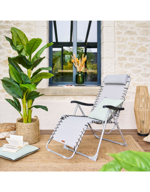 Fauteuil relax de jardin SILOS Galet