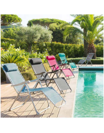 Fauteuil relax de jardin SILOS Galet