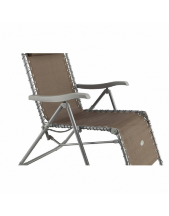 Fauteuil relax de jardin SILOS Taupe