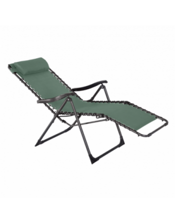 Fauteuil relax de jardin SILOS Vert olive