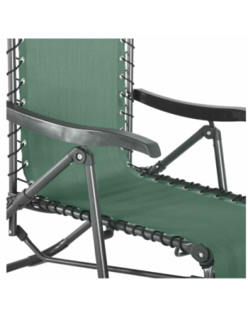 Fauteuil relax de jardin SILOS Vert olive