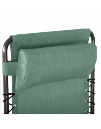 Fauteuil relax de jardin SILOS Vert olive