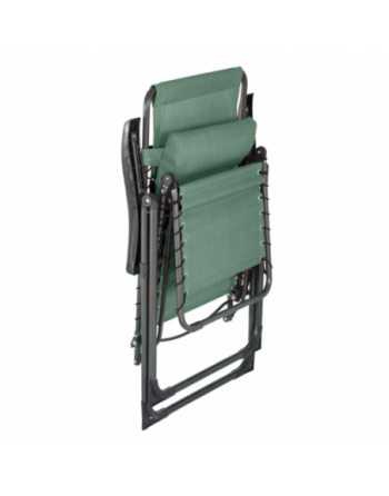 Fauteuil relax de jardin SILOS Vert olive