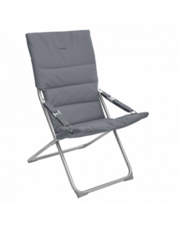 Fauteuil relax de jardin MILOS Ardoise