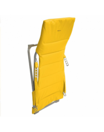 Fauteuil relax de jardin MILOS Jaune moutarde