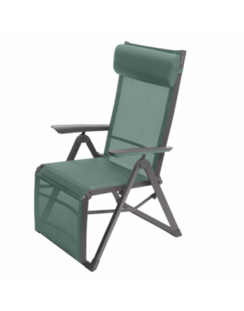 Fauteuil de jardin inclinable DECIMA Vert olive Graphite