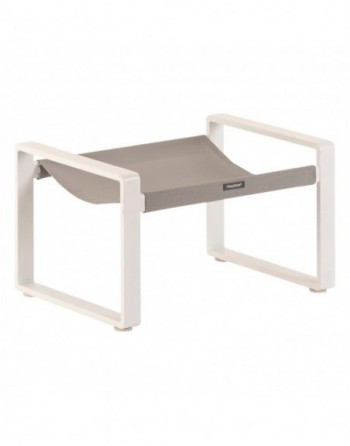 Fauteuil relax de jardin LAMBINIO Blanc