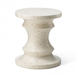 Alisiana MgO tabouret d'accent blanc