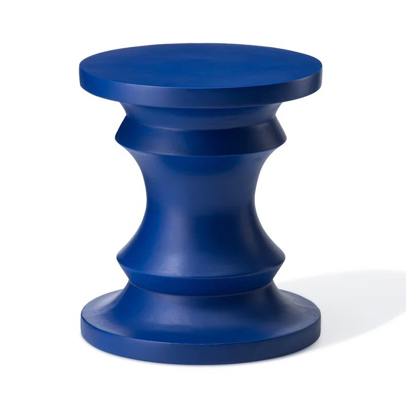 Alisiana MgO tabouret d'accent bleu