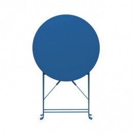 Shelah 2 personnes round Outdoor dining set bleu