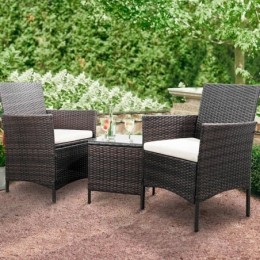 JAGUAR 2 personnes Outdoor avec coussin seat set Couleur beige