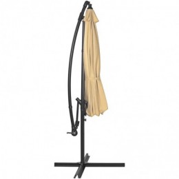 Parapluie Cantilever Chalone 115 pouces Beige