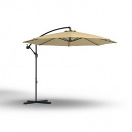 Parapluie Cantilever Chalone 115 pouces Beige