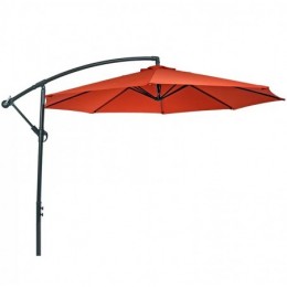 Parapluie Cantilever Chalone 115 pouces Orange brûlé