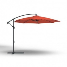 Parapluie Cantilever Chalone 115 pouces Orange brûlé