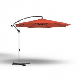 Parapluie Cantilever Chalone 115 pouces Orange brûlé