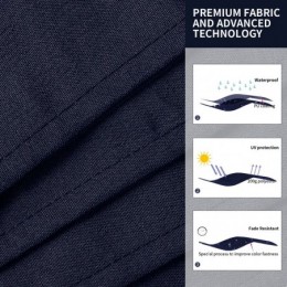 Haque 120 Cantilever Umbrella Navy Blue