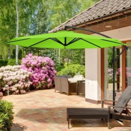 Haque 120 Cantilever Umbrella 
Apple Green