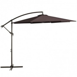 Haque 120 Cantilever Umbrella 
Coffee