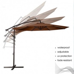 Haque 120 Cantilever Umbrella 
Coffee