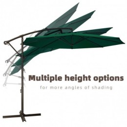 Haque 120 Cantilever Umbrella 
Dark Green