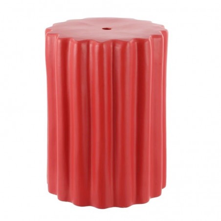 Tabouret décoratif en céramique Pier Robins Egg Red