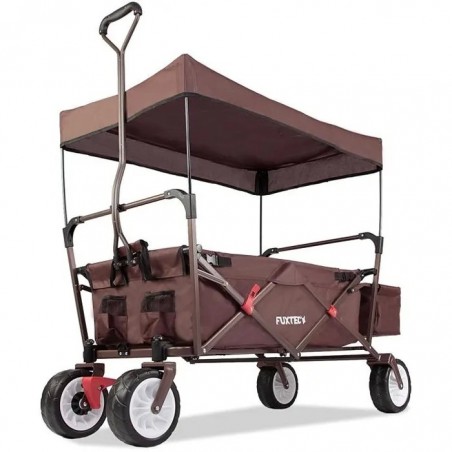 Chariot de transport FUXTEC Wild Cruiser Marron pliable charge 75 kg