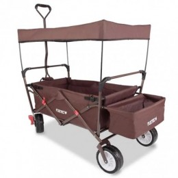 Chariot de transport FUXTEC Wild Cruiser Marron pliable charge 75 kg