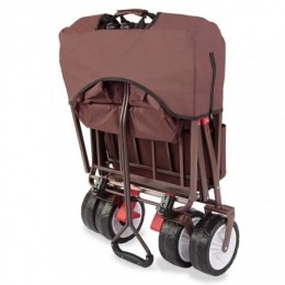 Chariot de transport FUXTEC Wild Cruiser Marron pliable charge 75 kg