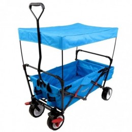 Chariot de transport FUXTEC Wild Cruiser Bleu pliable charge 75 kg